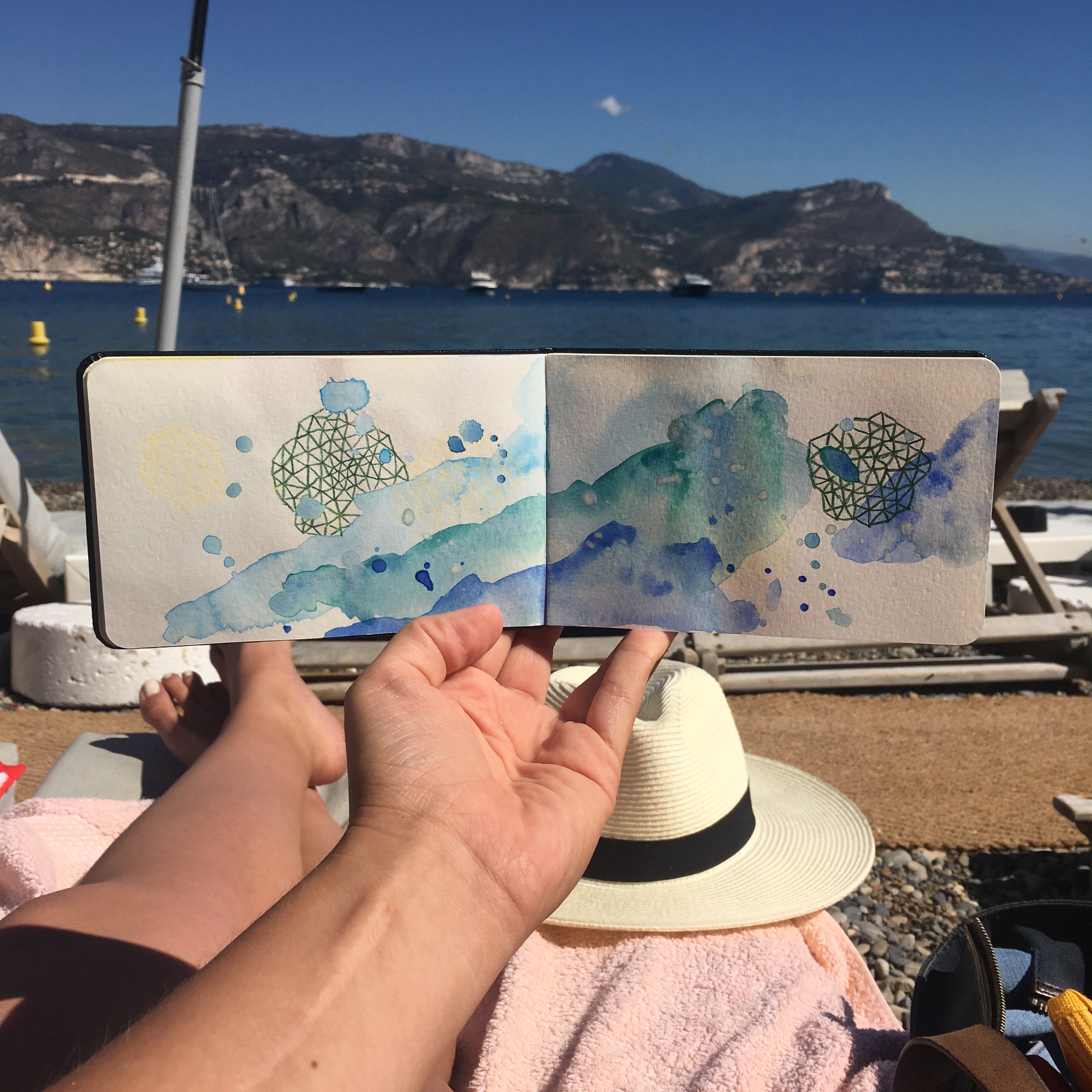 Amanda Michele's Travel Sketchbooks: Nice, France