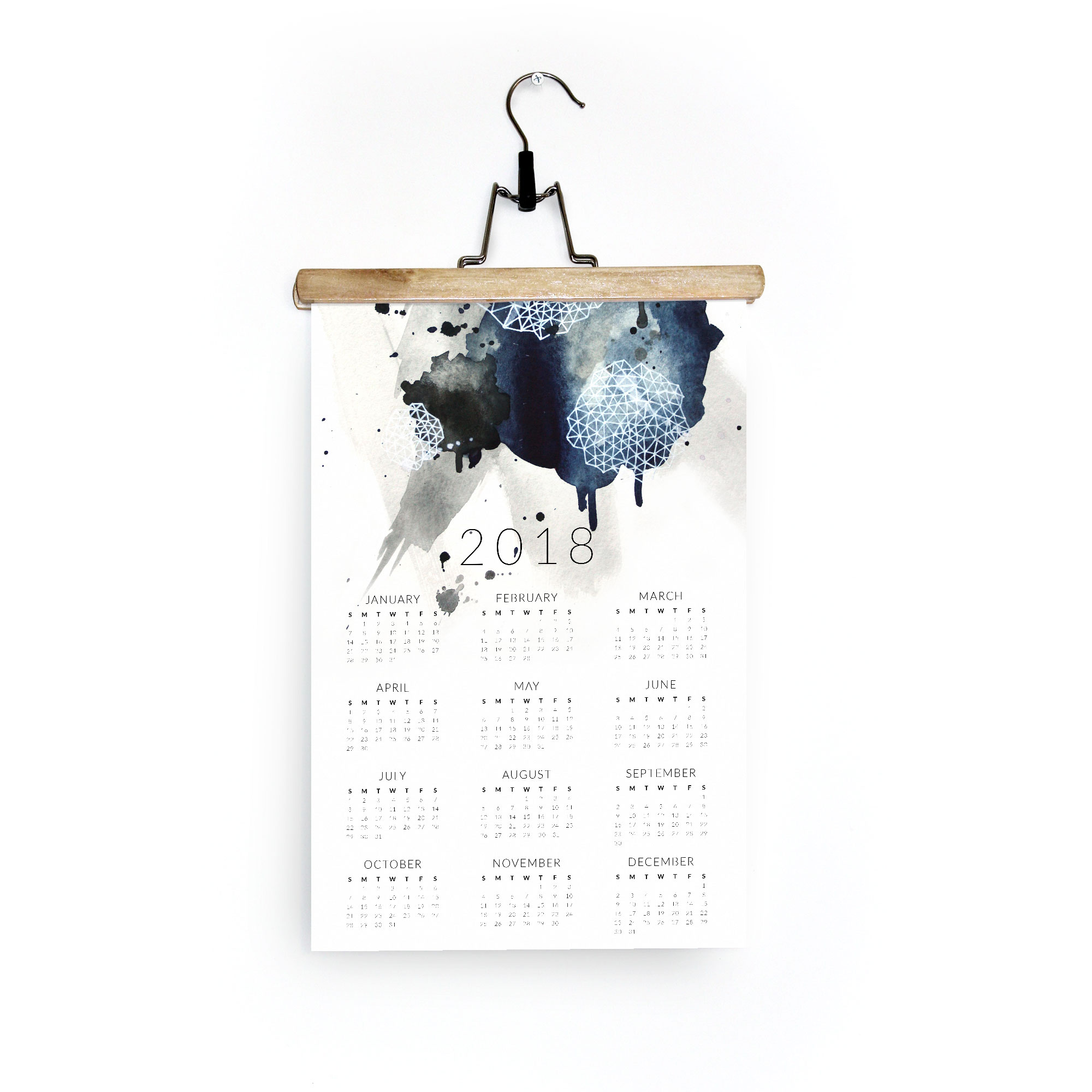 2018 Wall Calendars by Amanda Michele Art