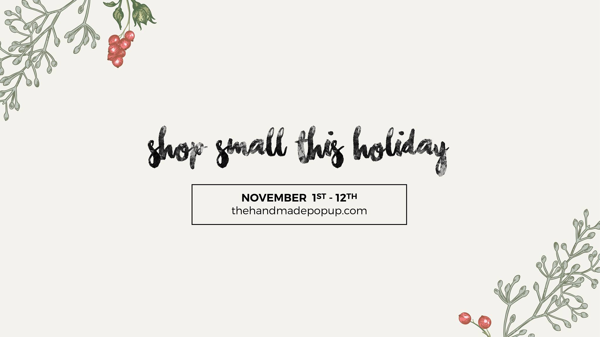 The Handmade Pop-up / Holiday 2017